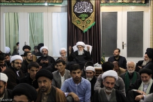 گزارش تصویری: مراسم عزاداری شهادت حضرت زهرا سلام‌الله‌علیها، دفتر آیت الله العظمی صافی