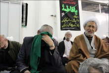 گزارش تصویری: مراسم عزاداری شهادت حضرت زهرا سلام‌الله‌علیها، دفتر آیت الله العظمی صافی