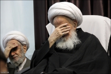 گزارش تصویری: مراسم عزاداری شهادت حضرت زهرا سلام‌الله‌علیها، دفتر آیت الله العظمی صافی