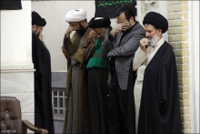 گزارش تصویری: مراسم عزاداری شهادت حضرت زهرا سلام‌الله‌علیها، دفتر آیت الله العظمی صافی