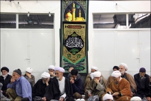 گزارش تصویری: مراسم عزاداری شهادت حضرت زهرا سلام‌الله‌علیها، دفتر آیت الله العظمی صافی