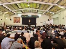 گزارش تصویری مراسم عزاداری شهادت حضرت جوادالائمه علیه السلام در دفتر آیت الله العظمی صافی قدس سره