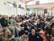 گزارش تصویری مراسم عزاداری شهادت حضرت جوادالائمه علیه السلام در دفتر آیت الله العظمی صافی قدس سره