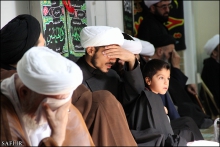گزارش تصویری : مراسم عزاداری با کاروان اسرای آل الله با حضور آیت الله العظمی صافی گلپایگانی