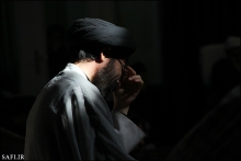 گزارش تصویری : مراسم عزاداری با کاروان اسرای آل الله با حضور آیت الله العظمی صافی گلپایگانی