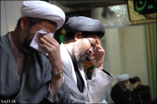 گزارش تصویری : مراسم عزاداری با کاروان اسرای آل الله با حضور آیت الله العظمی صافی گلپایگانی