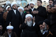 عزاداران حضرت امیرالمؤمنین علی (ع) در معیت مرجع عالیقدرحضرت آیت الله العظمی صافی گلپایگانی، مشهد مقدس