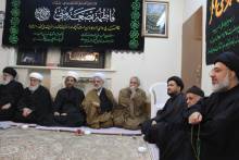 گزارش تصویری مراسم شهادت حضرت صدیقه طاهره سلام الله علیها- فاطمیه اول جمادی الاولی 1444- بیت مرجع عالیقدر آیت الله العظمی صافی گلپایگانی قدس سره