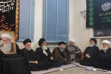 گزارش تصویری مراسم شهادت حضرت صدیقه طاهره سلام الله علیها- فاطمیه اول جمادی الاولی 1444- بیت مرجع عالیقدر آیت الله العظمی صافی گلپایگانی قدس سره