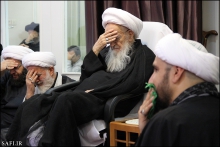 گزارش تصویری : مراسم عزاداری شهادت امام زین العابدین علیه السلام در محضر مرجع عالیقدر حضرت آیت‌الله العظمی صافی گلپایگانی