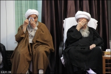 گزارش تصویری : مراسم عزاداری شهادت امام زین العابدین علیه السلام در محضر مرجع عالیقدر حضرت آیت‌الله العظمی صافی گلپایگانی