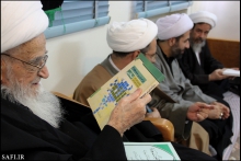 گزارش تصویری : دیدار اساتید مرکز تخصصی علم کلام با حضرت آیت‌الله العظمی صافی گلپایگانی