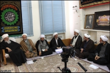 گزارش تصویری : دیدار اساتید مرکز تخصصی علم کلام با حضرت آیت‌الله العظمی صافی گلپایگانی