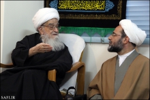 گزارش تصویری : دیدار اساتید مرکز تخصصی علم کلام با حضرت آیت‌الله العظمی صافی گلپایگانی