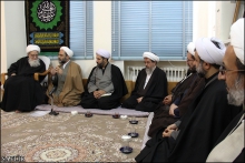 گزارش تصویری : دیدار اساتید مرکز تخصصی علم کلام با حضرت آیت‌الله العظمی صافی گلپایگانی