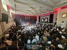 گزارش تصویری مراسم سوگواری شهادت امام رضا علیه السلام با حضور علماء و عموم شیفتگان اهل بیت علیهم السلام-سی‌ام صفر 1445- حسینیه آیت الله العظمی صافی گلپایگانی قدس سره