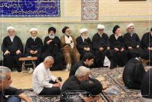 گزارش تصویری مراسم سوگواری شهادت امام رضا علیه السلام با حضور علماء و عموم شیفتگان اهل بیت علیهم السلام-سی‌ام صفر 1445- حسینیه آیت الله العظمی صافی گلپایگانی قدس سره