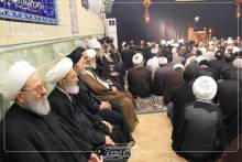 گزارش تصویری مراسم سوگواری شهادت امام رضا علیه السلام با حضور علماء و عموم شیفتگان اهل بیت علیهم السلام-سی‌ام صفر 1445- حسینیه آیت الله العظمی صافی گلپایگانی قدس سره