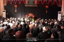 گزارش تصویری مراسم سوگواری شهادت امام رضا علیه السلام با حضور علماء و عموم شیفتگان اهل بیت علیهم السلام-سی‌ام صفر 1445- حسینیه آیت الله العظمی صافی گلپایگانی قدس سره