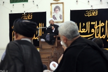 گزارش تصویری : مراسم عزاداری شهادت حضرت امام محمدباقر (ع) با حضور حضرت آیت‌الله العظمی صافی گلپایگانی