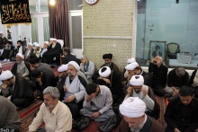 گزارش تصویری : مراسم عزاداری شهادت حضرت امام محمدباقر (ع) با حضور حضرت آیت‌الله العظمی صافی گلپایگانی