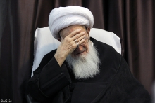 گزارش تصویری : مراسم عزاداری شهادت حضرت امام محمدباقر (ع) با حضور حضرت آیت‌الله العظمی صافی گلپایگانی