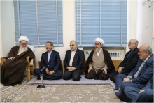 گزارش تصویری: دیدار معاون اول ریاست جمهوری، آقای دکتر جهانگیری با حضرت آیت الله العظمی صافی گلپایگانی