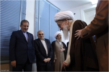 گزارش تصویری: دیدار معاون اول ریاست جمهوری، آقای دکتر جهانگیری با حضرت آیت الله العظمی صافی گلپایگانی