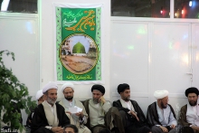 مراسم جشن ميلاد امام حسن مجتبی عليه‌السلام، با حضور مرجع عاليقدر حضرت آيت الله العظمی صافی گلپايگانی