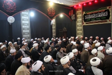 نشست دوره ای اساتید سطوح عالی و خارج حوزه علمیه قم در دفتر مرجع عالیقدر حضرت آیت‌الله العظمی صافی گلپایگانی