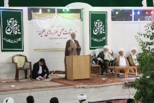 مراسم اختتامیه مرحله کشوری مسابقات علمی حوزه های علمیه و تقدیر از طلاب برگزیده با حضور مرجع عالیقدر آیت الله العظمی صافی گلپایگانی مدظله الوارف