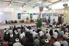 مراسم اختتامیه مرحله کشوری مسابقات علمی حوزه های علمیه و تقدیر از طلاب برگزیده با حضور مرجع عالیقدر آیت الله العظمی صافی گلپایگانی مدظله الوارف