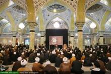 گزارش تصویری مراسم شب هفت حضرت آیت الله العظمی صافی گلپایگانی قدس سره در قم