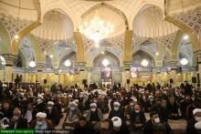 گزارش تصویری مراسم شب هفت حضرت آیت الله العظمی صافی گلپایگانی قدس سره در قم