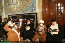 گزارش تصویری مراسم شب هفت حضرت آیت الله العظمی صافی گلپایگانی قدس سره در قم