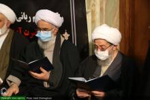 گزارش تصویری مراسم شب هفت حضرت آیت الله العظمی صافی گلپایگانی قدس سره در قم