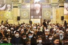 گزارش تصویری مراسم شب هفت حضرت آیت الله العظمی صافی گلپایگانی قدس سره در قم