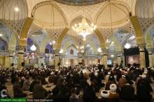 گزارش تصویری مراسم شب هفت حضرت آیت الله العظمی صافی گلپایگانی قدس سره در قم