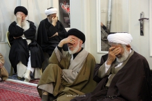 گزارش تصویری: مجلس عزاداری شهادت حضرت موسی بن جعفر علیهماالسلام در دفتر حضرت آیت‌الله العظمی صافی گلپایگانی.