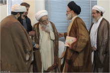 گزارش تصویری : دیدار ریاست و اعضای شورای سیاستگذاری ائمه جمعه با حضرت آیت الله العظمی صافی گلپایگانی