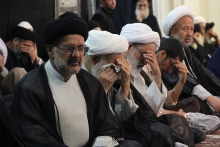 گزارش تصویری: سومین روز عزاداری شهادت سیدالشهداء حضرت اباعبدالله الحسین علیه‌السلام در دفتر حضرت آیت‌الله العظمی صافی گلپایگانی