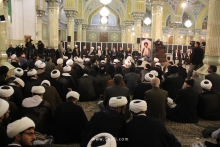 مجلس بزرگداشت رحلت حجة الإسلام و المسلمین آقای حاج سید جعفر خوانساری ره از طرف مرجع عالیقدر حضرت آیت الله العظمی صافی گلپایگانی دامت برکاته در مسجد امام حسن عسکری علیه‌السلام