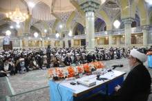 گزارش تصویری نشست دوره ای اساتید سطوح عالی و خارج حوزه علمیه قم