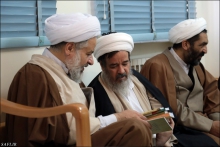 گزارش تصویری : دیدار اعضای ستاد هماهنگی فعالیت‌های مهدوی با حضرت آیت‌الله العظمی صافی گلپایگانی