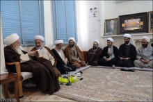 گزارش تصویری : دیدار اعضای ستاد هماهنگی فعالیت‌های مهدوی با حضرت آیت‌الله العظمی صافی گلپایگانی