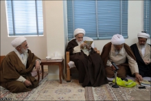 گزارش تصویری : دیدار اعضای ستاد هماهنگی فعالیت‌های مهدوی با حضرت آیت‌الله العظمی صافی گلپایگانی