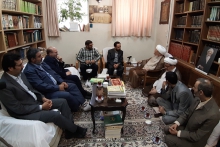 گزارش تصویری: دیدار آقای شیخ اکبری؛ مدیر شبکه قرآن و معارف بهمراه اعضای شورای معارف سیما