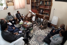 گزارش تصویری: دیدار آقای شیخ اکبری؛ مدیر شبکه قرآن و معارف بهمراه اعضای شورای معارف سیما