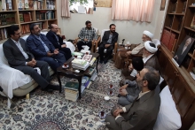 گزارش تصویری: دیدار آقای شیخ اکبری؛ مدیر شبکه قرآن و معارف بهمراه اعضای شورای معارف سیما
