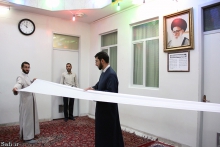 مراسم جشن ولادت حضرت علی (ع) و عمامه‌گذاری طلاب با حضور حضرت آية الله العظمی صافی گلپايگانی